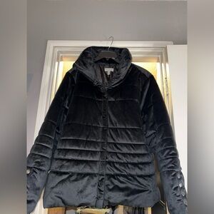 “PLUS SIZE” SOPHIA VERGARA Women's Black Puffer Jacket
